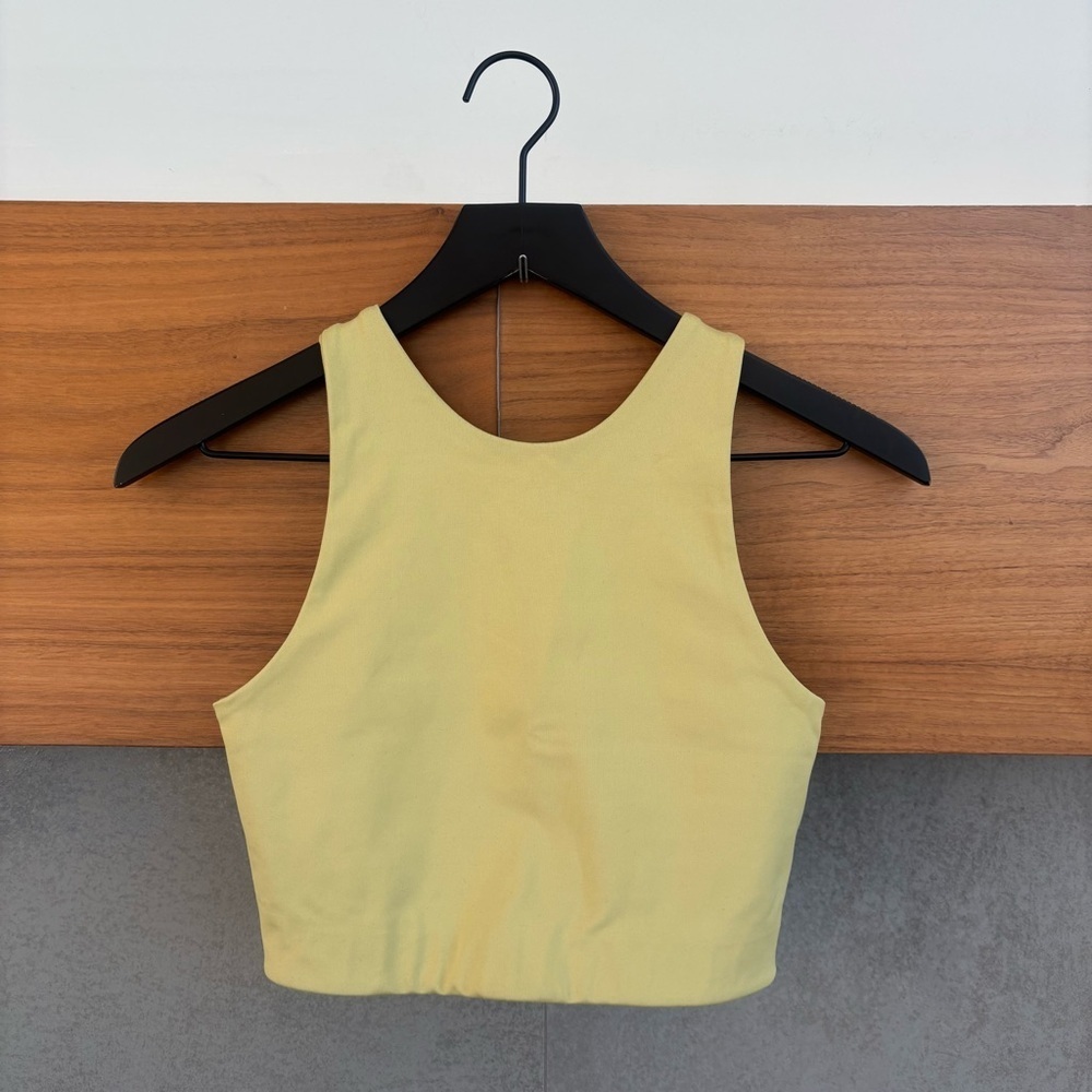 Girlfriend Collective Tank Bra, Size S